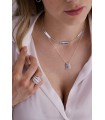 Collier camille en argent personnalisable