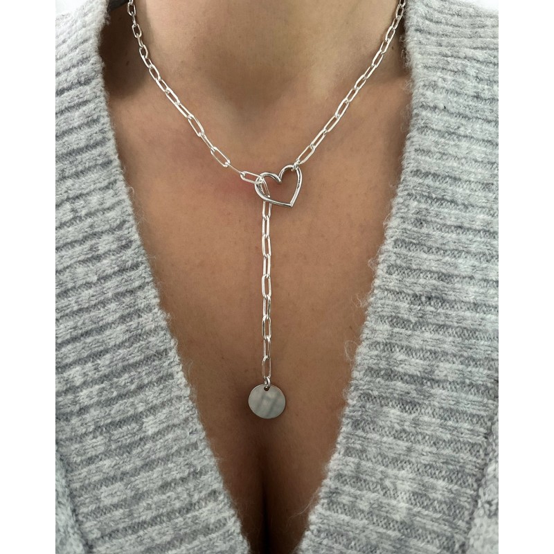 Collier Émoi Argent Personnalisable