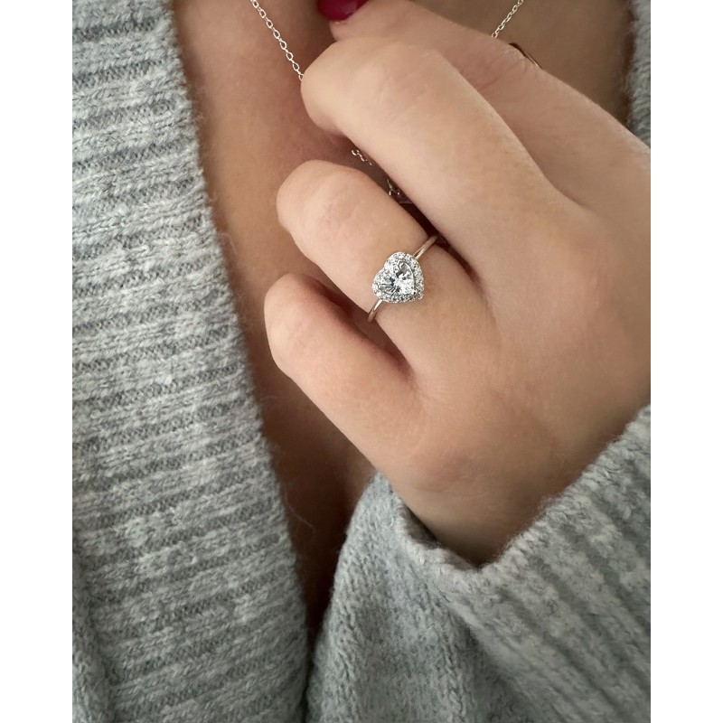 Bague Valentine Argent