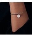 Bracelet Hémisphère argent personnalisable